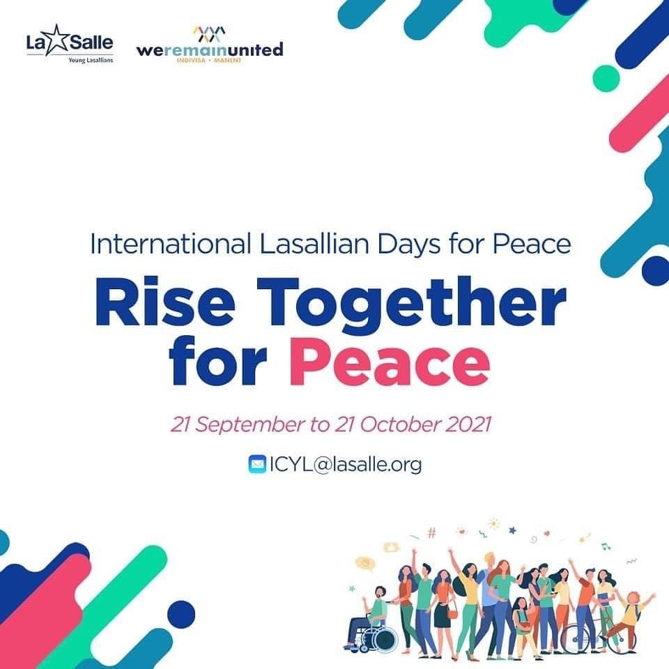 International Lasallian Days for Peace 2021 International Lasallian Days for Peace 2021